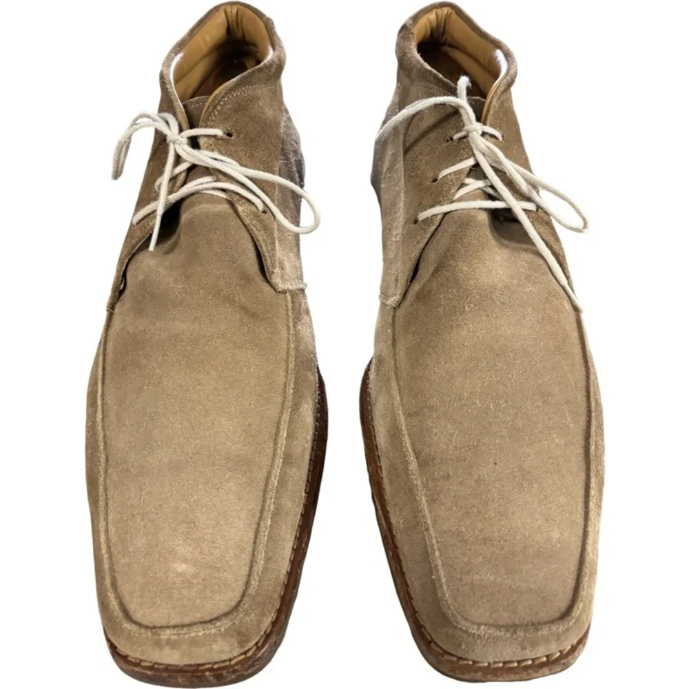 Gordon Rush Chukka Suede Square Toe Boots Size 12
